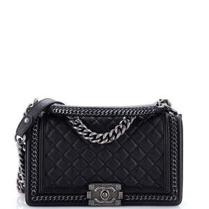 Chanel Chain Handle Boy Flap Bag #205913C47B